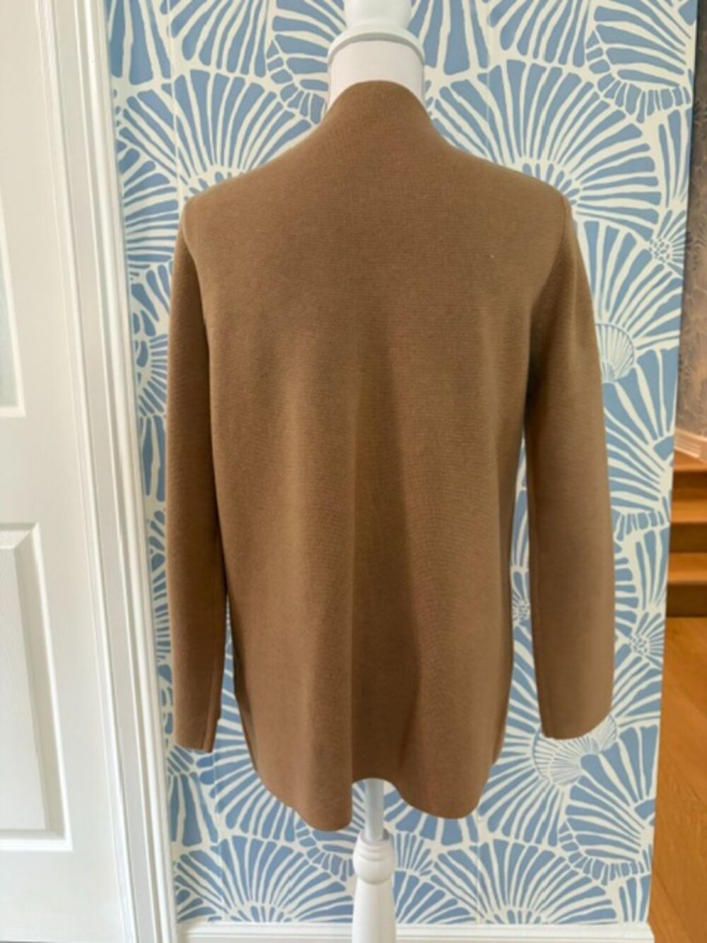 JCrew Camel Gisele Vneck Sweater Blazer Size Small - Picture 4 of 7